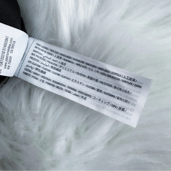 Abercrombie & Fitch Black Leather Pants - Picture 10 of 14